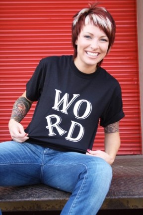 Crooked R in Black Female 1 Crooked R in Black Female 1