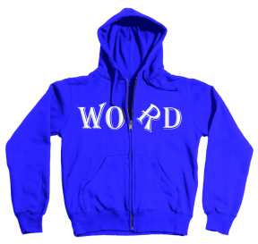 WORD BLUE HOODIE WORD BLUE HOODIE