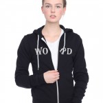 lady black word hoodie lady black word hoodie
