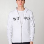male word White Hoodie