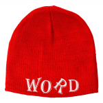 Word Red Beanie Word Red Beanie