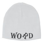Word White Beanie Word White Beanie